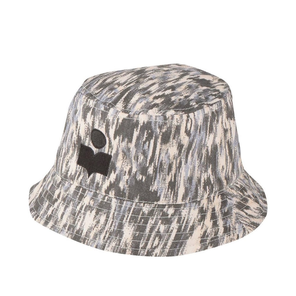 Isabel Marant Stylish Bucket Hat with Abstract Pattern